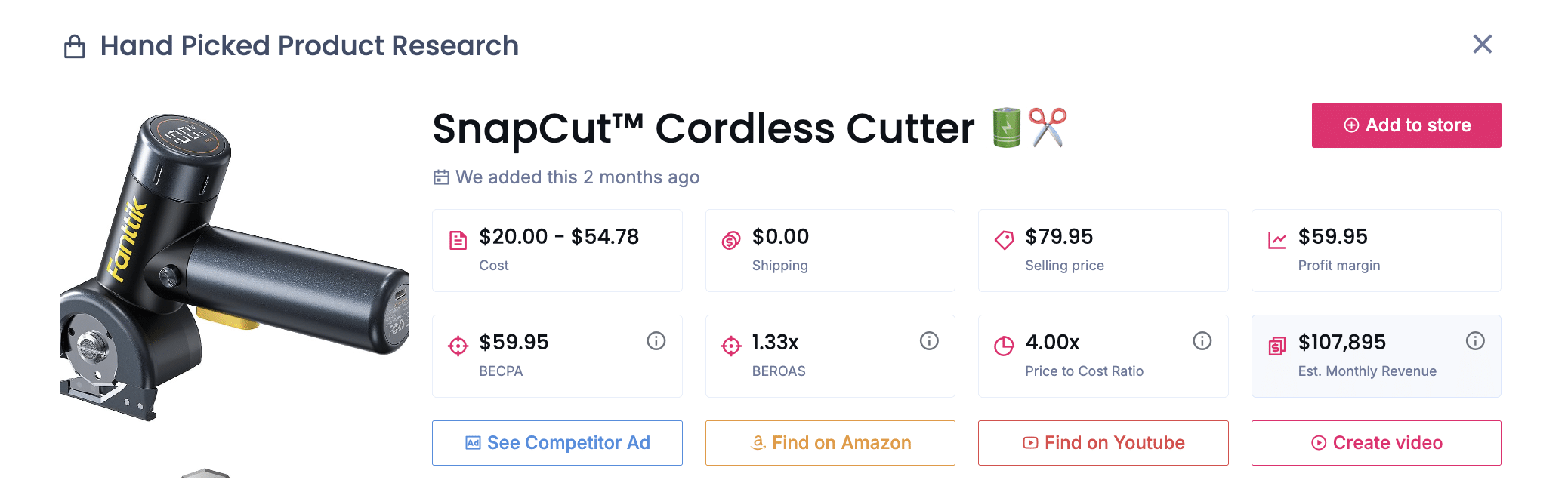 SnapCut Precision Cutter